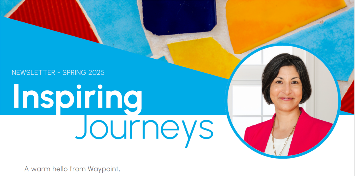 The header of the Fund Development Inspiring Journeys Newsletter