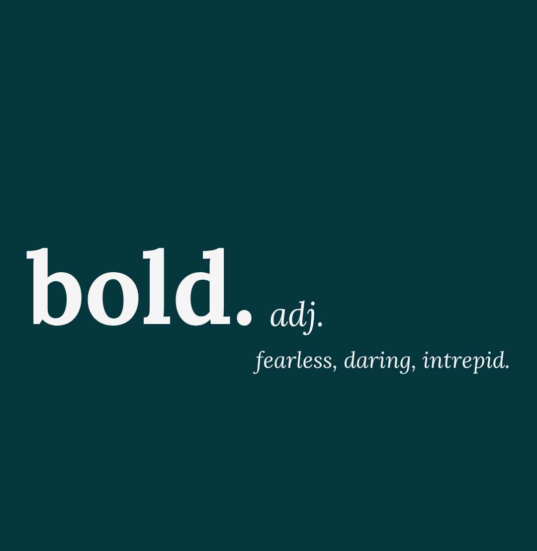 bold